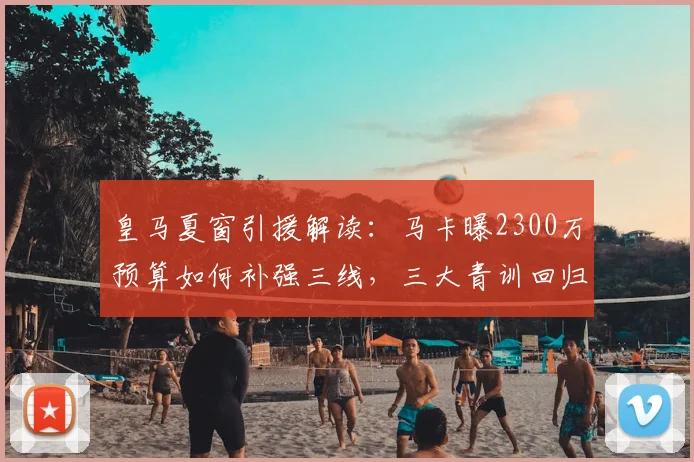 皇马夏窗引援解读：马卡曝2300万预算如何补强三线，三大青训回归成看点